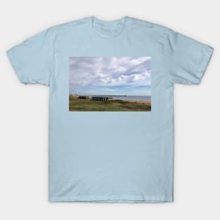 The beach at Blyth in Northumberland T-Shirt